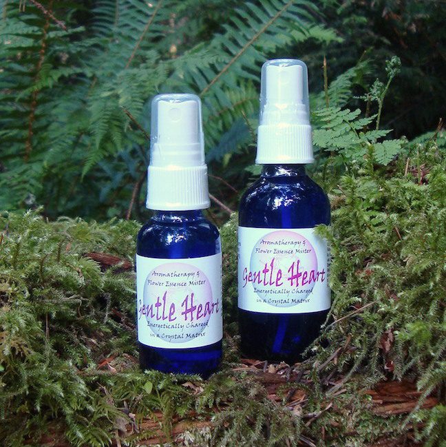Gentle Heart Aromatherapy and Essence Mister has a wonderful soft lemony rose scent